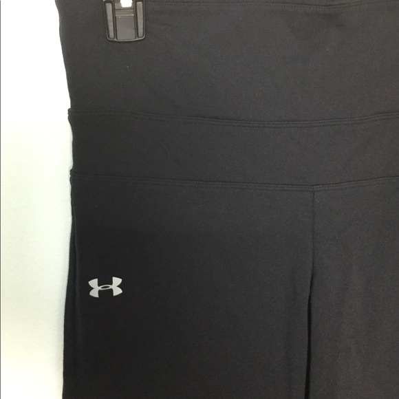 Under Armour S Capris Pants Yoga Leggings Black - Picture 5 of 6